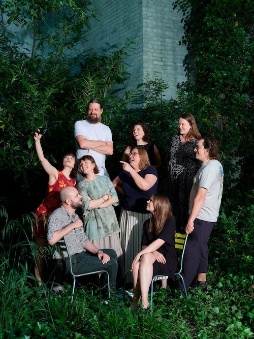 A photo of the JKON team members